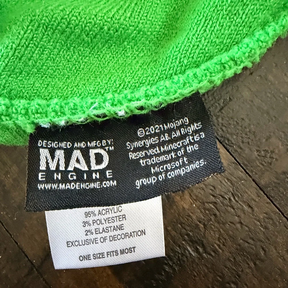 MAD Engine minecraft beanie